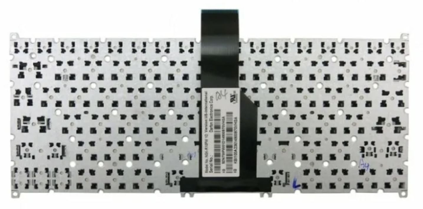 Клавиатура Acer Aspire S3-391 серая, OEM