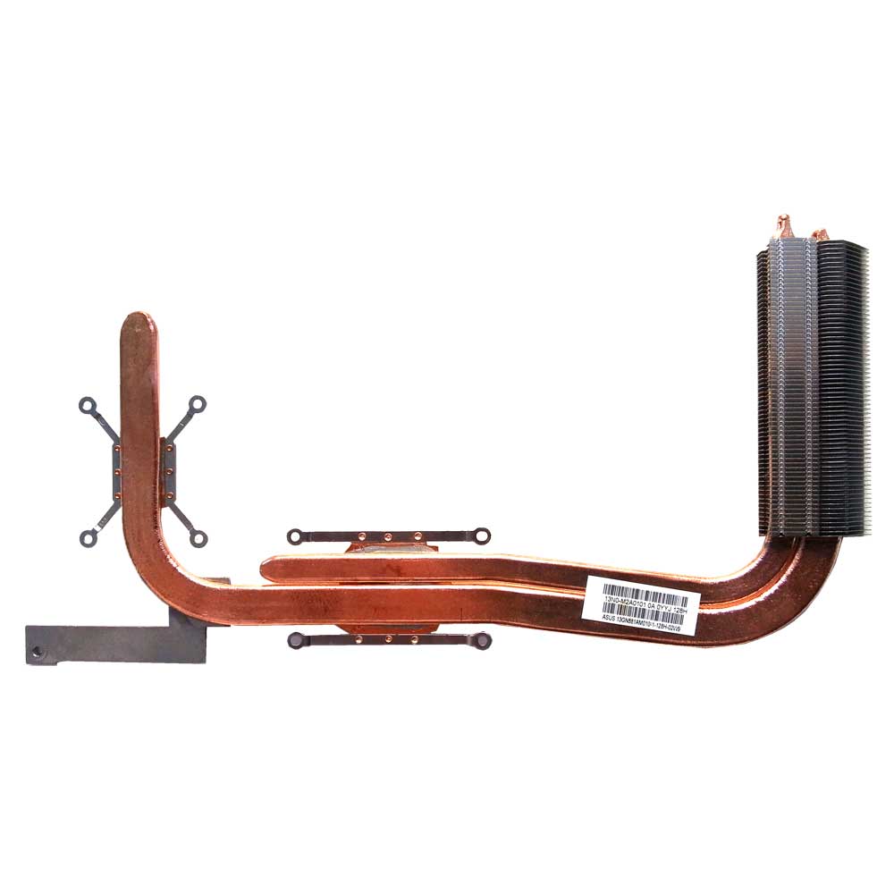 Радиатор Asus K55, K55VJ, K55VM (версия со съемной видеокартой)