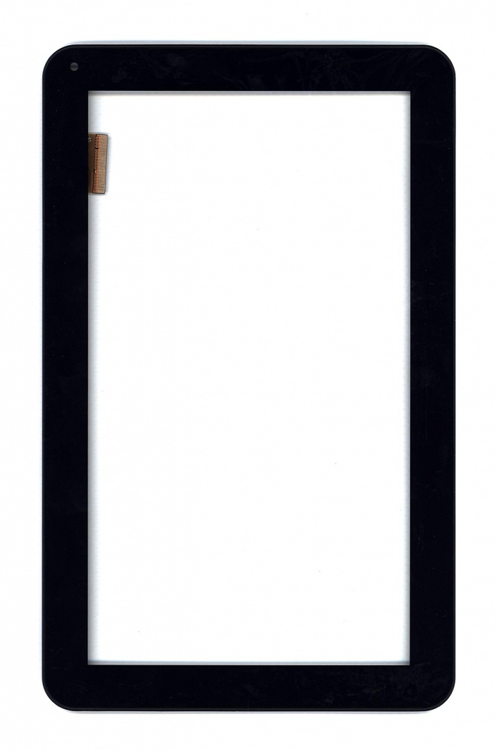 Сенсорное стекло (тачскрин) для Irbis TZ100  черное с рамкой
