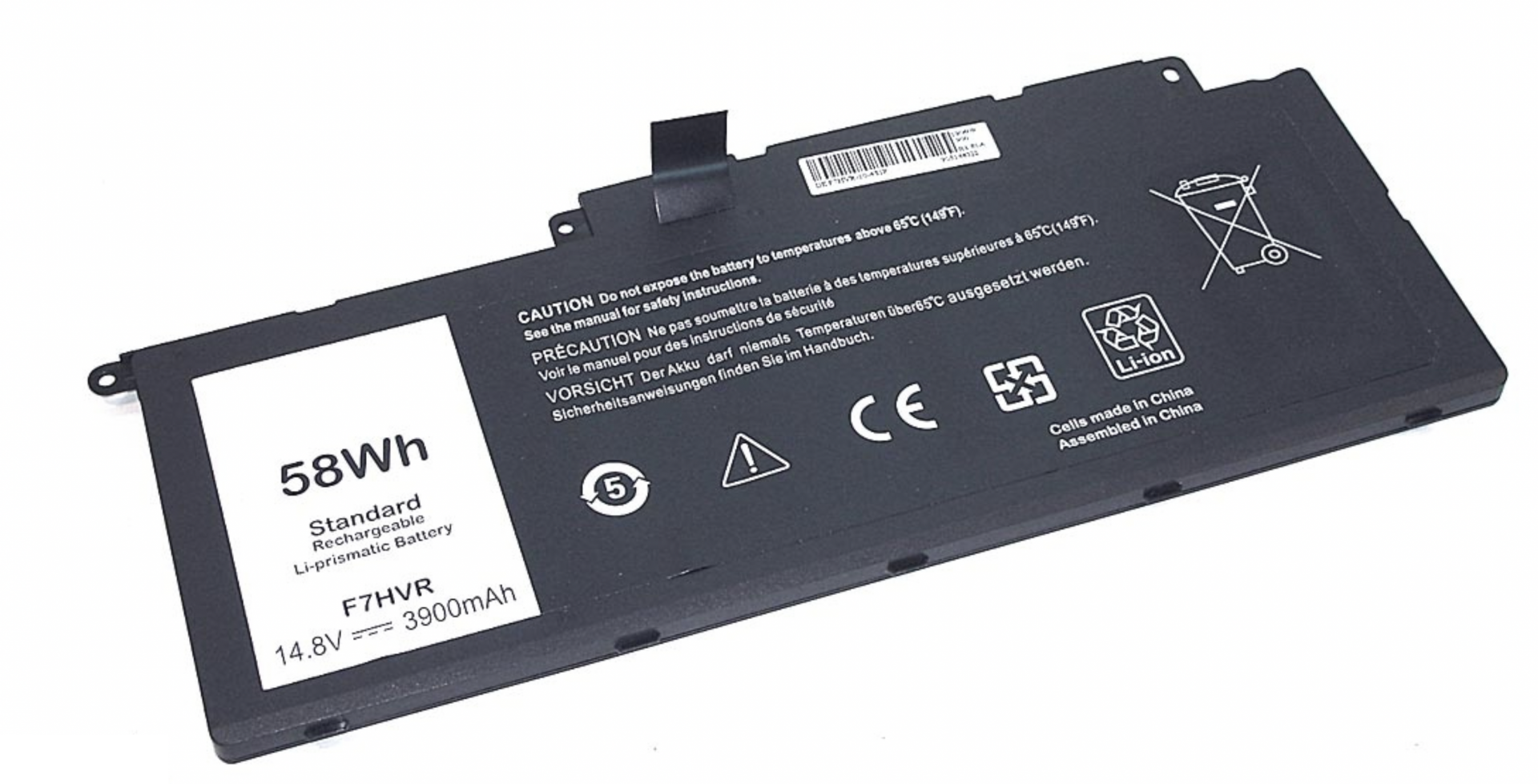 Аккумулятор Dell Inspiron 15-7537 14.4V, 58Wh, OEM