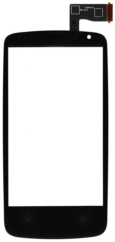 Сенсорное стекло (тачскрин) для HTC Desire 500 черное