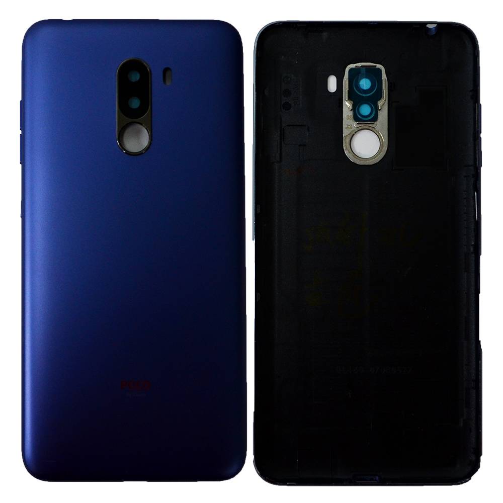 Задняя крышка Xiaomi PocophoneF1 синий orig Factory AA