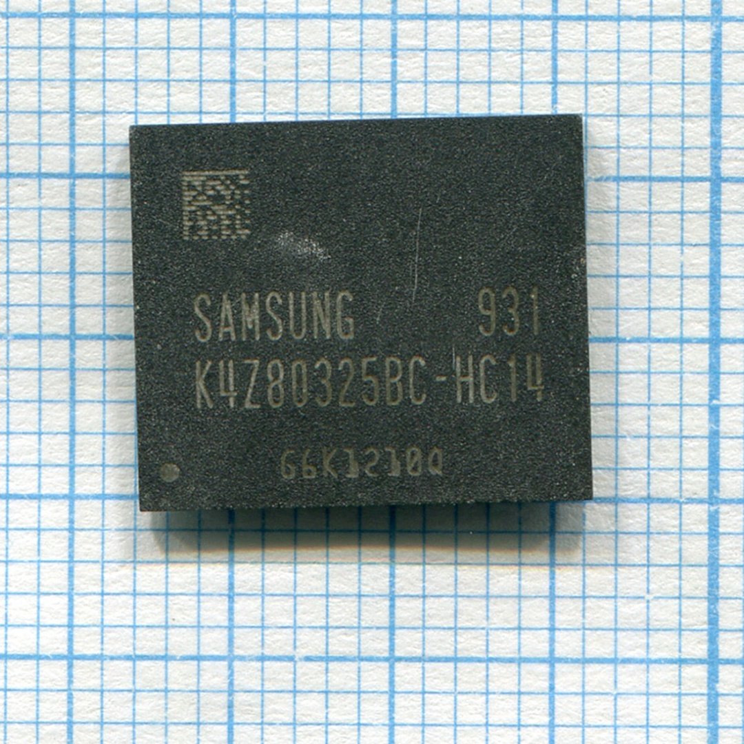 Видеопамять GDDR6 K4Z80325BC-HC14 19г. с разбора