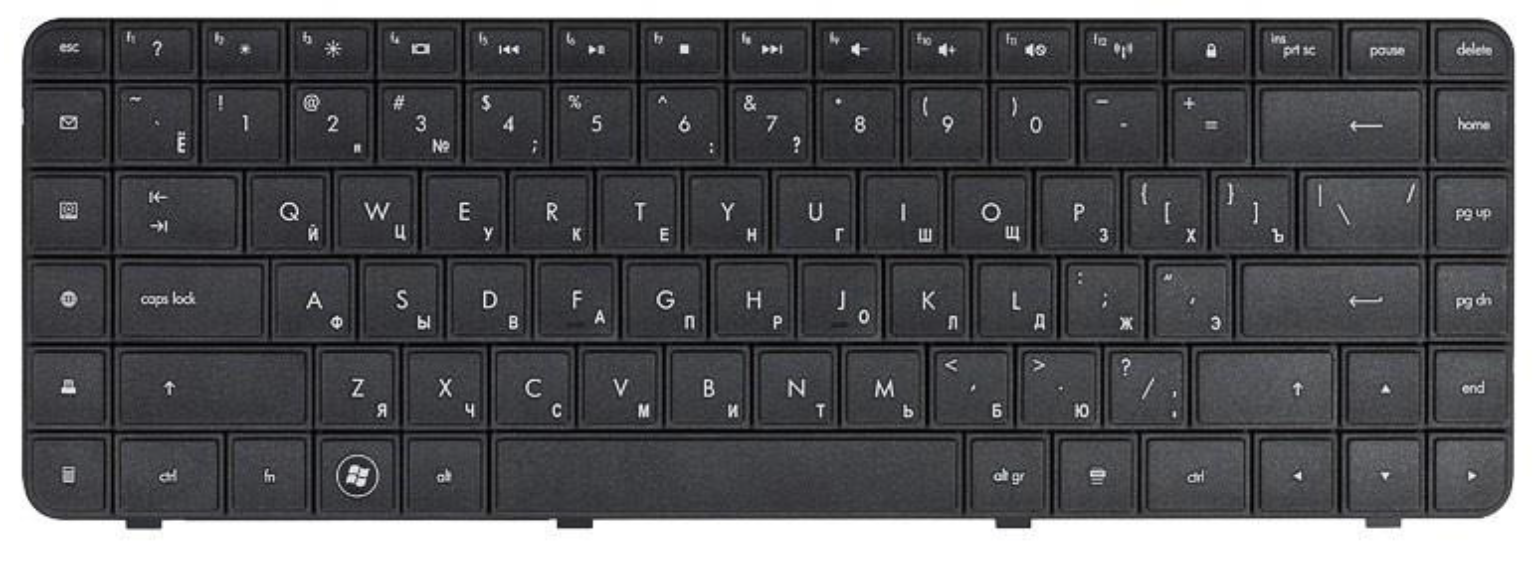 Клавиатура HP Compaq Presario CQ62 OEM