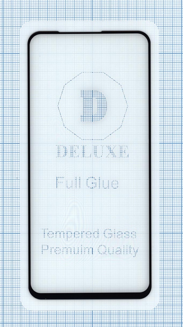 Защитное стекло "Полное покрытие" для Huawei Nova 5T черное