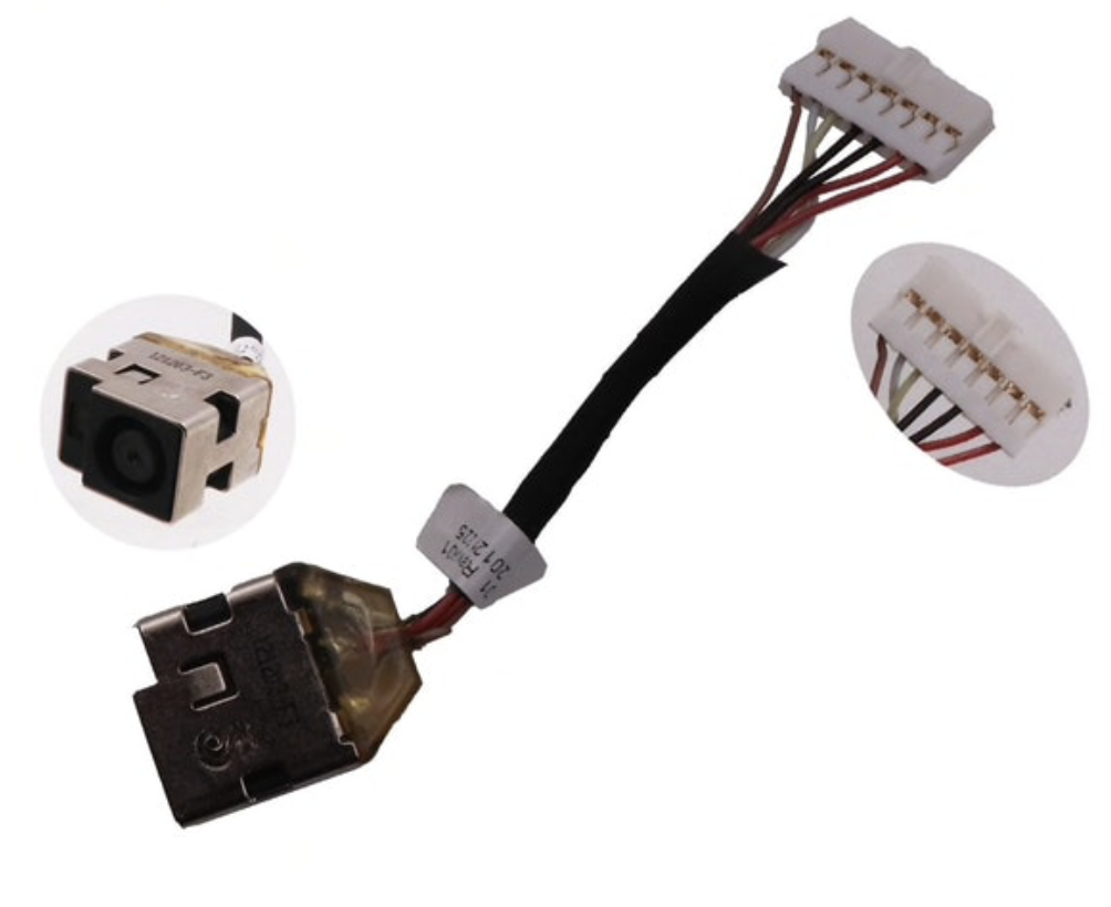 Разъем питания HP G6 AMD с кабелем