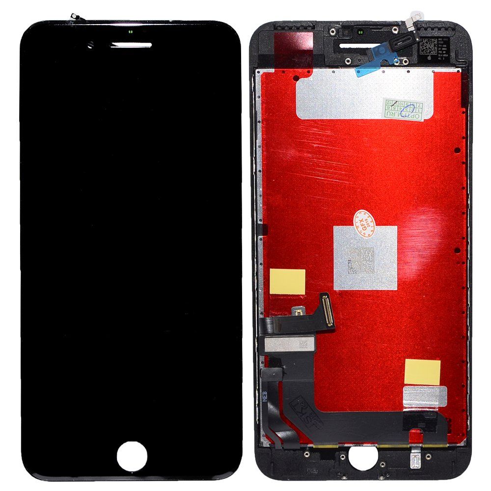 Дисплей iPhone 7 Plus + тачскрин + рамка черный (матрица orig) LG DTP/C3F