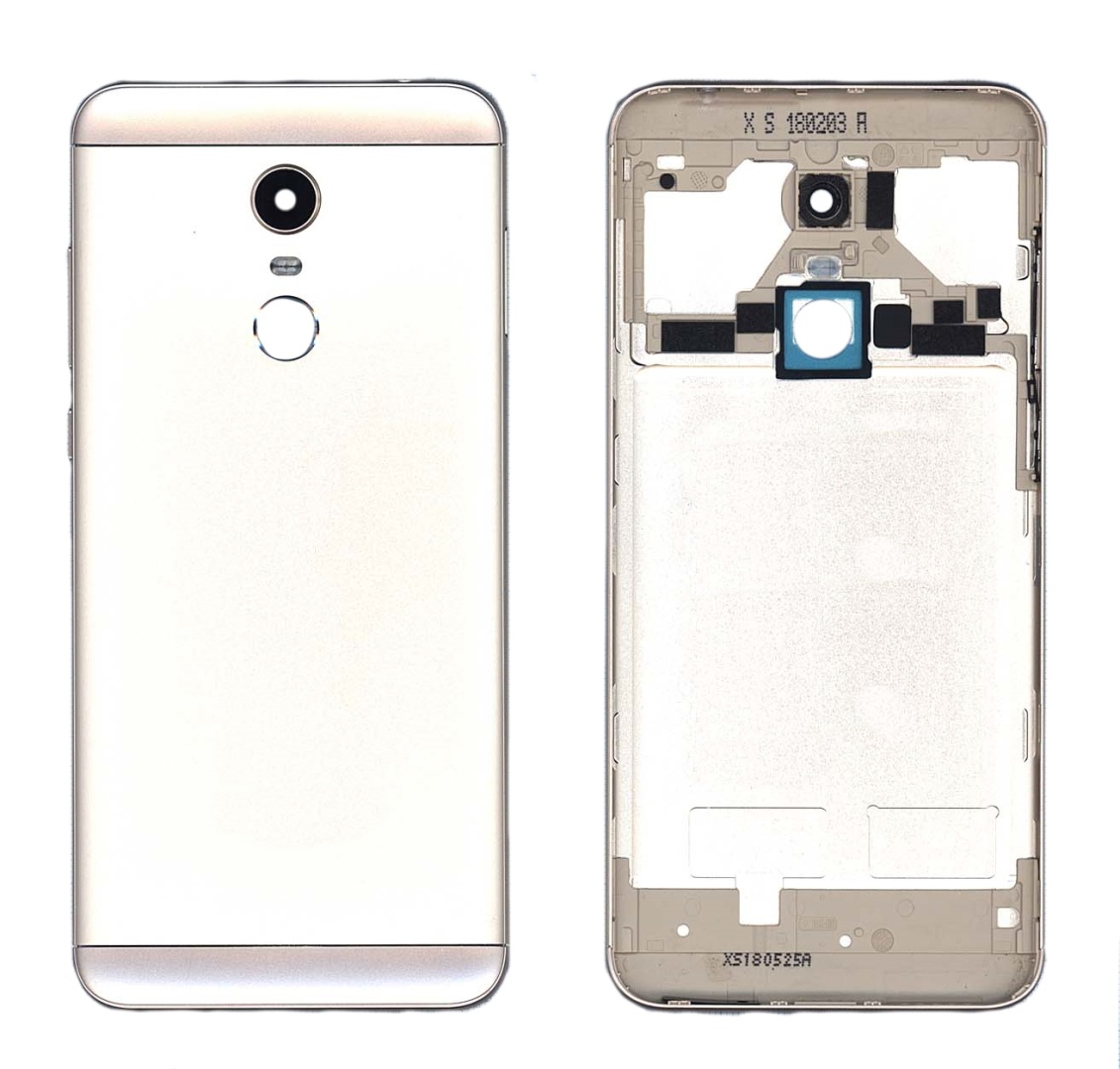 Задняя крышка для Xiaomi Redmi 5 Plus золотая