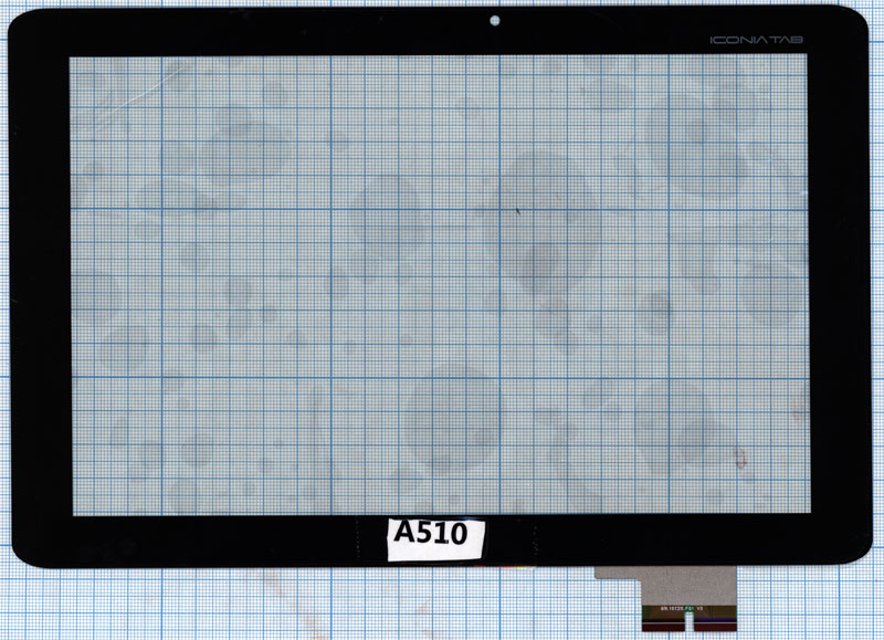 Сенсорное стекло (тачскрин) для Acer Iconia Tab A510 A511 A700 A701 черное