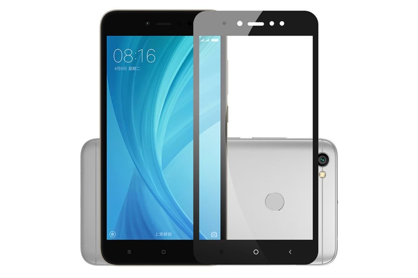 Защитное стекло 5D во весь экран Xiaomi Redmi Note 5A