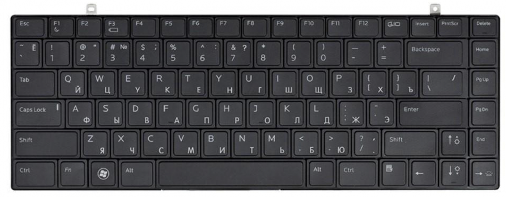 Клавиатура DELL Studio XPS R266D с подсветкой, OEM