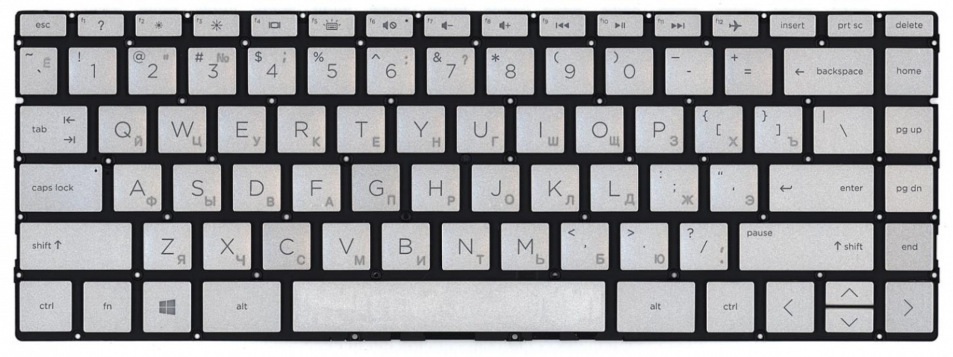 Клавиатура HP Pavilion 13-an1010ur золотая, OEM