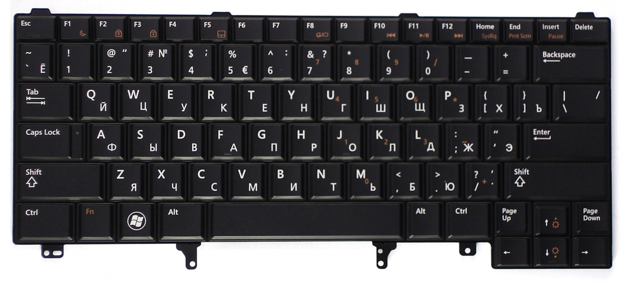 Клавиатура DELL Latitude E6220 без указателя, OEM