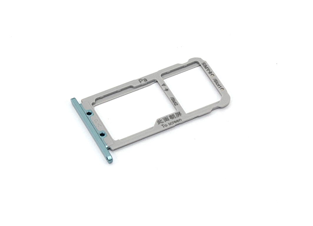 Лоток для SIM-карты Huawei Nova 3 голубой