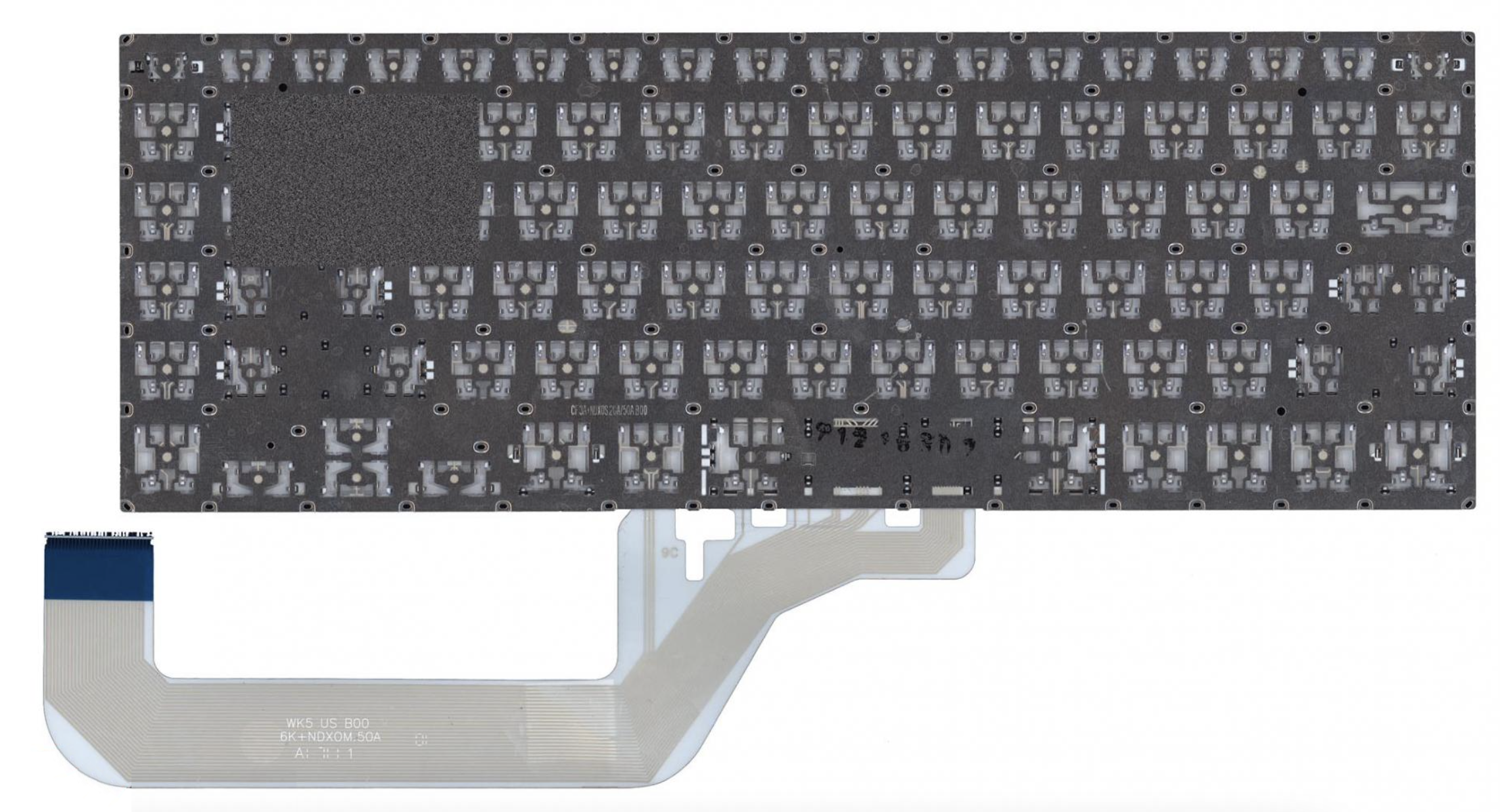 Клавиатура Asus VivoBook X505BA белая, OEM