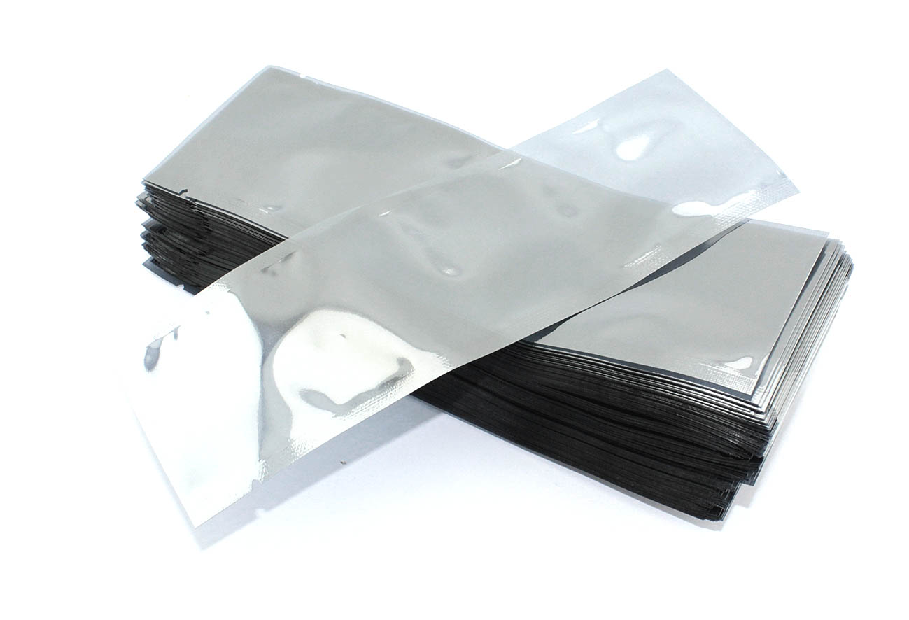 Упаковка 200шт антистатических пакетов 6x18см