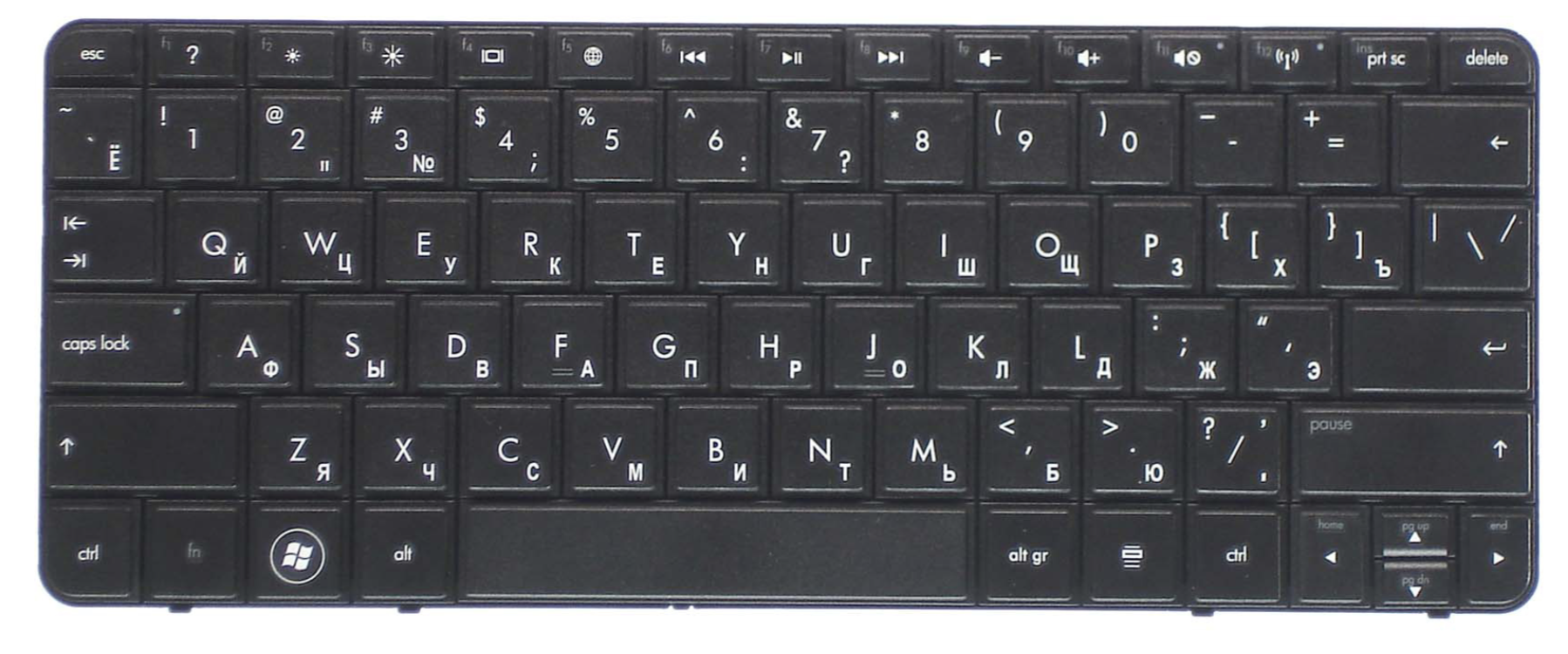 Клавиатура HP Compaq Mini 210-3052er OEM