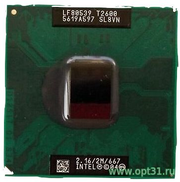 Процессор Intel Core Duo T2600 (SL9JN)