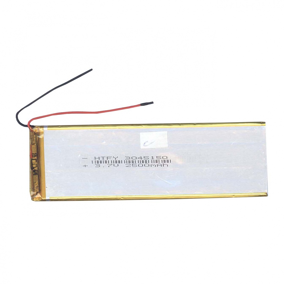 Аккумулятор Li-Pol (батарея) 3*45*150мм 2pin 3.7V/2500mAh