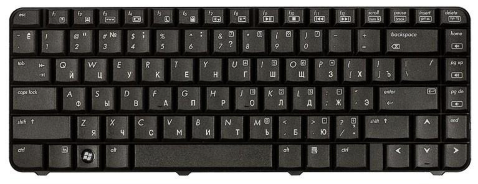Клавиатура HP Compaq Presario CQ50 OEM