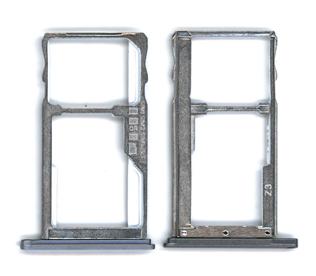 Лоток для SIM-карты Meizu M3s/M3s mini/M3 Note серый