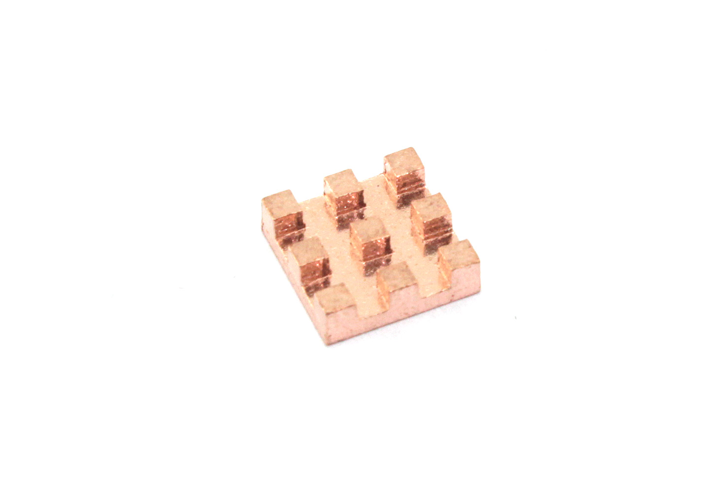 Медный радиатор 10х10х3мм