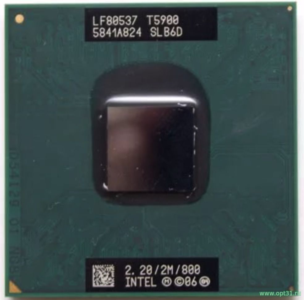 Процессор Intel Core 2 Duo T5900 (SLB6D)