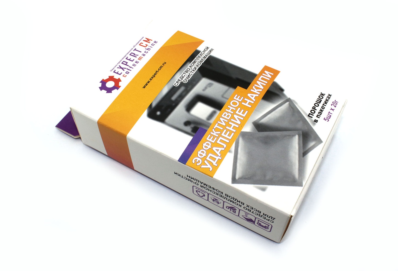 Порошок для удаления накипи Expert-CM 5 шт. по 20 г