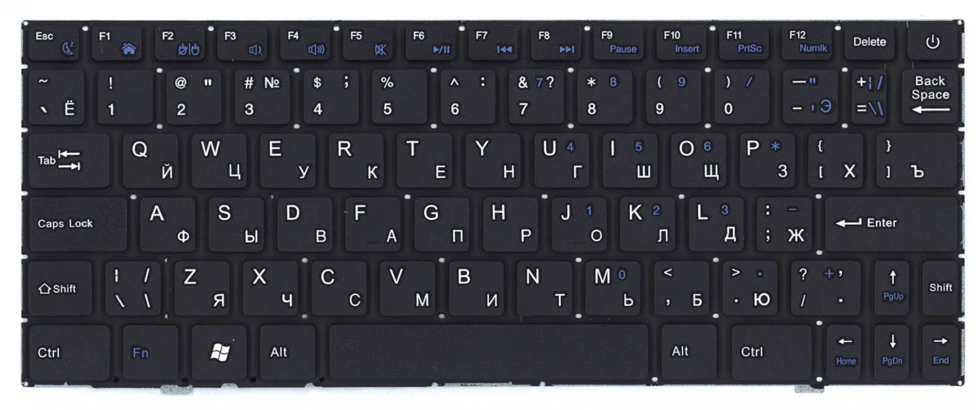 Клавиатура Prestigio Smartbook 116A01 OEM