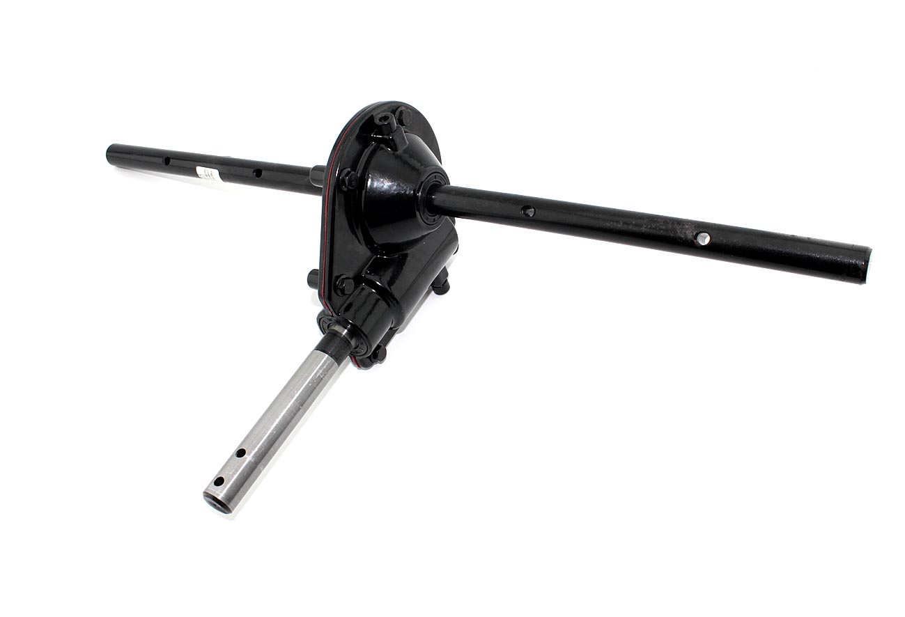 Редуктор в сборе для снегоуборщика диаметр вала шнеков 19 /червячного 20 мм 144044