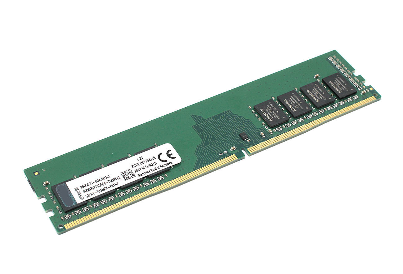 Модуль памяти Kingston DDR4 16ГБ 2400 MHz PC4-19200