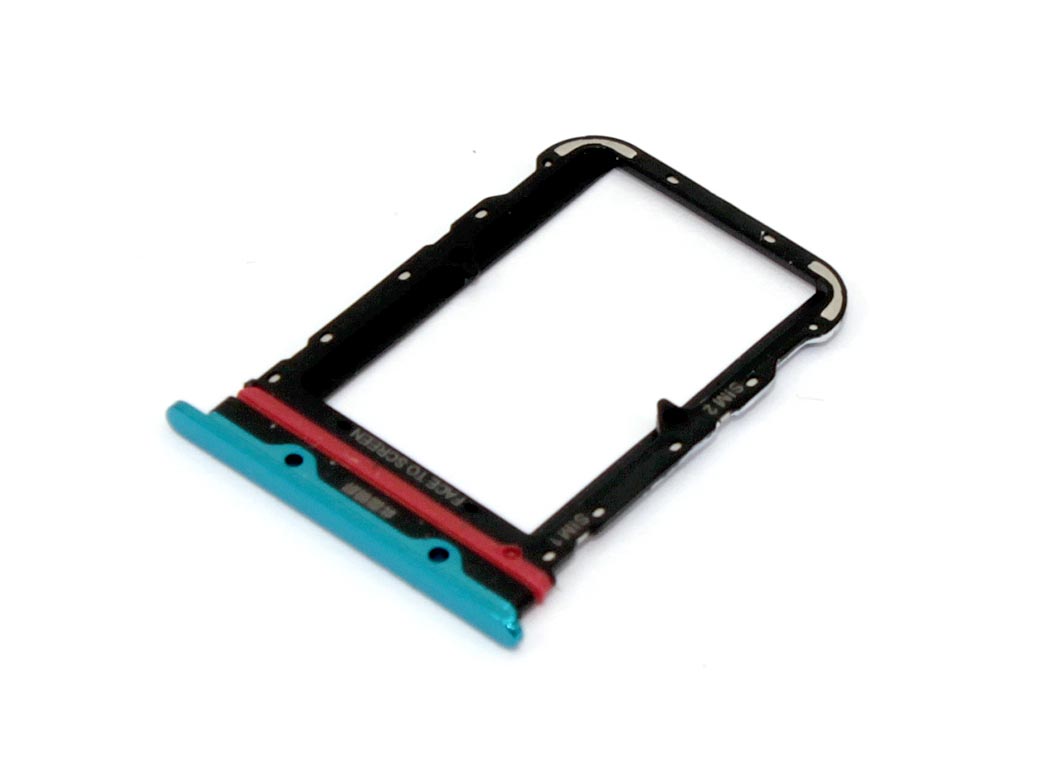 Лоток для SIM-карты Xiaomi Mi Note 10 зелёный