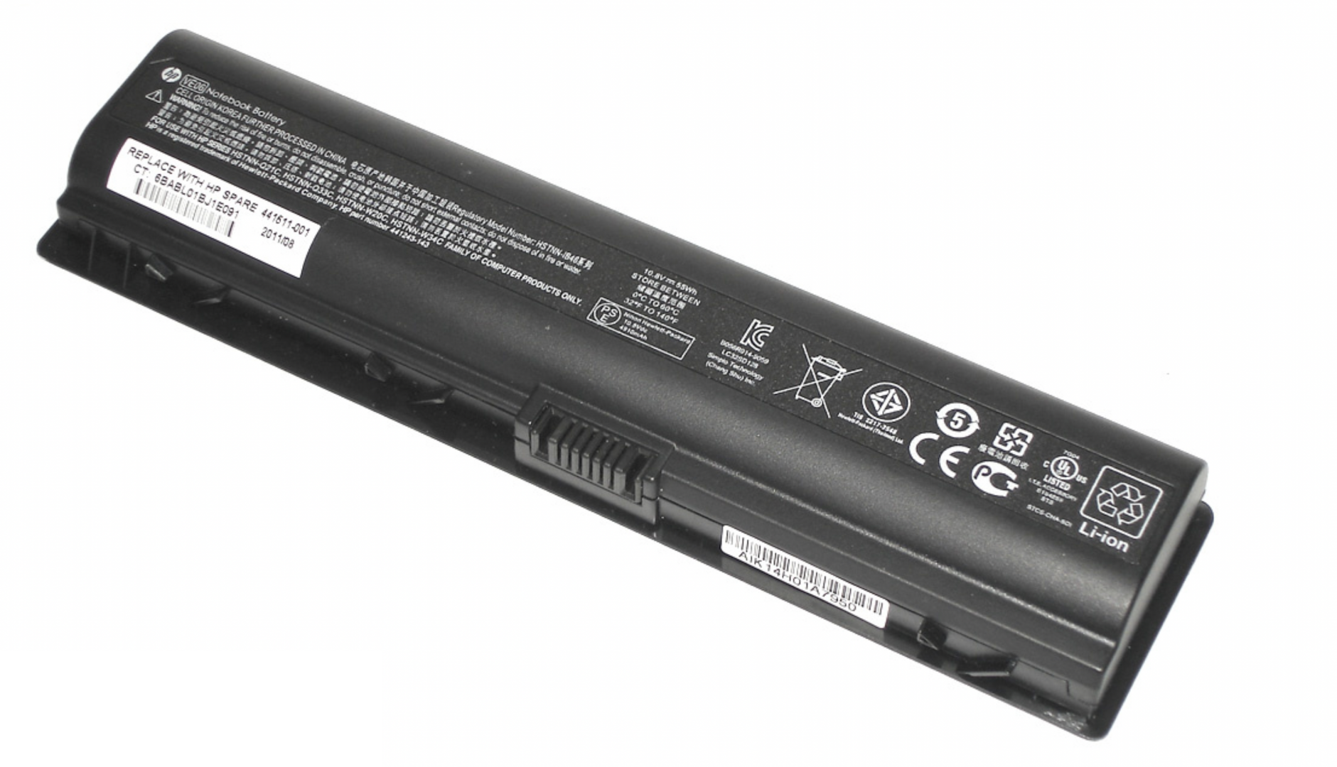 Аккумулятор HP Pavilion DV2000 10.8V, 47-56Wh, Original