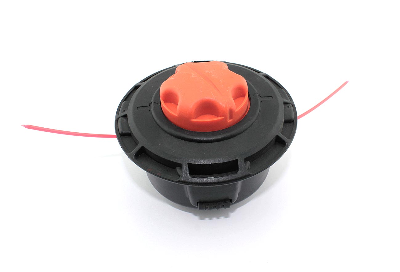 Триммерная головка с желтой кнопкой 104мм М10х1,25 ЛР 111009