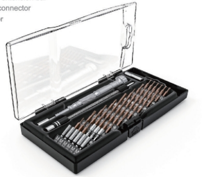 Отвёртка с набором бит Jakemy JM-8166