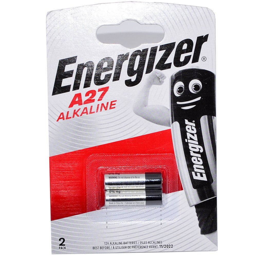 Батарейка алкалиновая Energizer A27 (блистер/2шт)