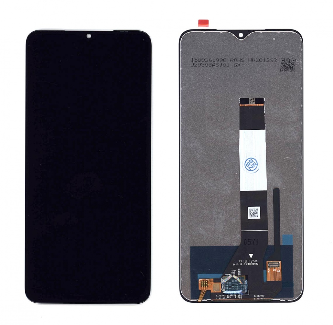 Дисплей для Xiaomi Poco M3 черный