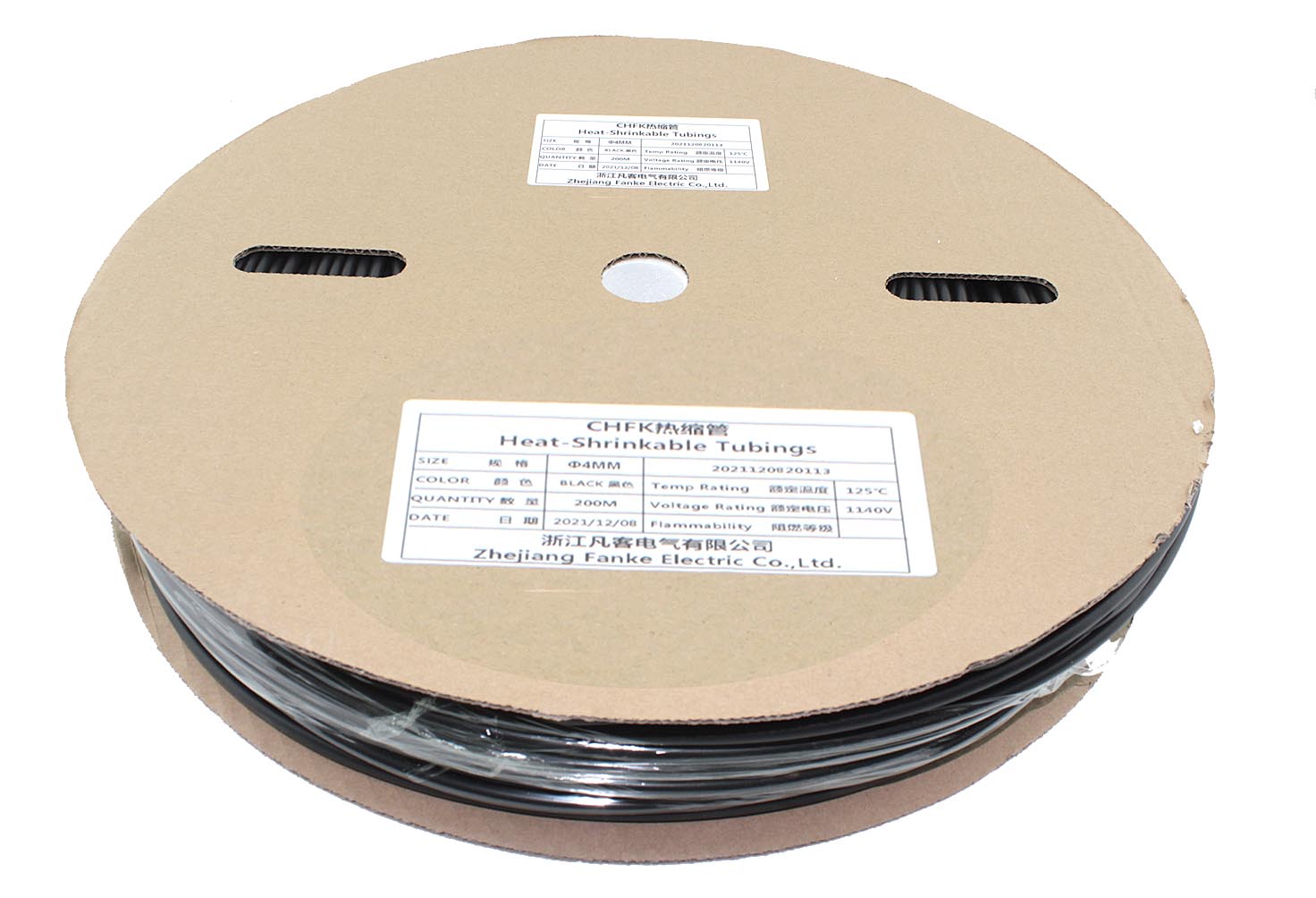 Термоусадка d 4мм длина 200м катушка