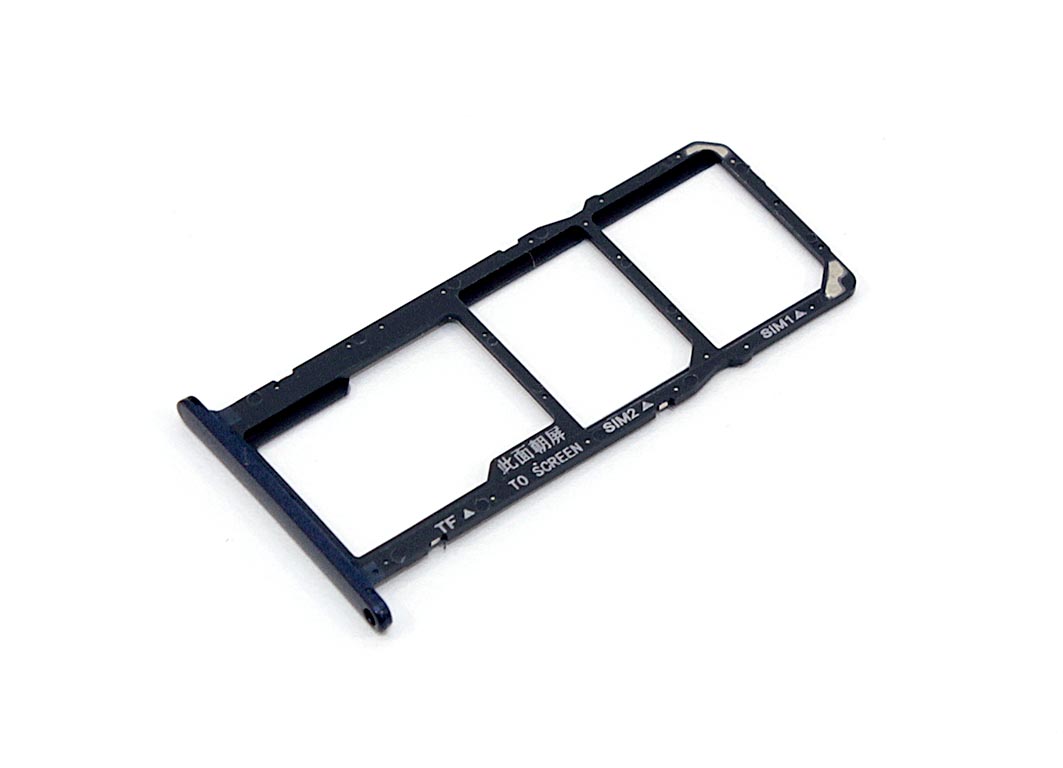 Лоток для SIM-карты Huawei Y5 2018 синий