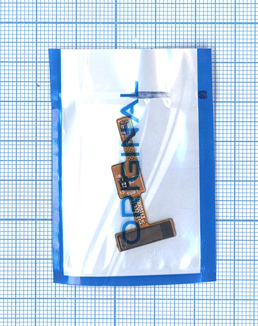 Шлейф со сканером отпечатка пальца для Xiaomi Mi Note 3 черный