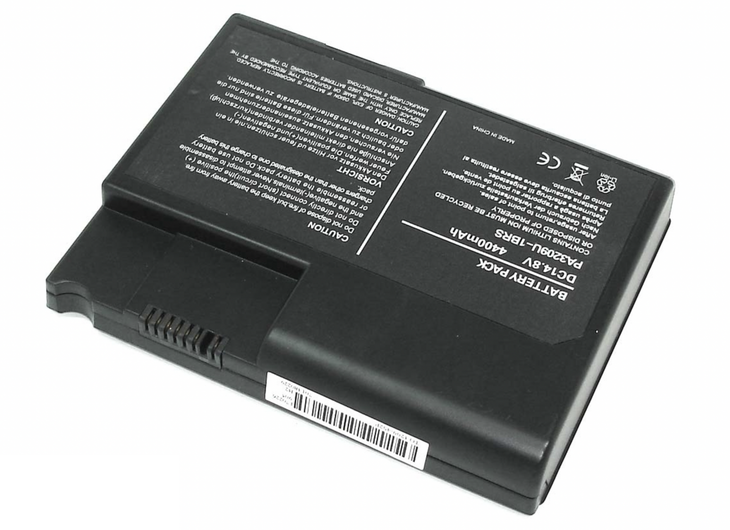 Аккумулятор Toshiba Satellite 1110 14.8V, 4400mAh, OEM