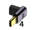 Переходник USB 4 Type C  угловой тип 3