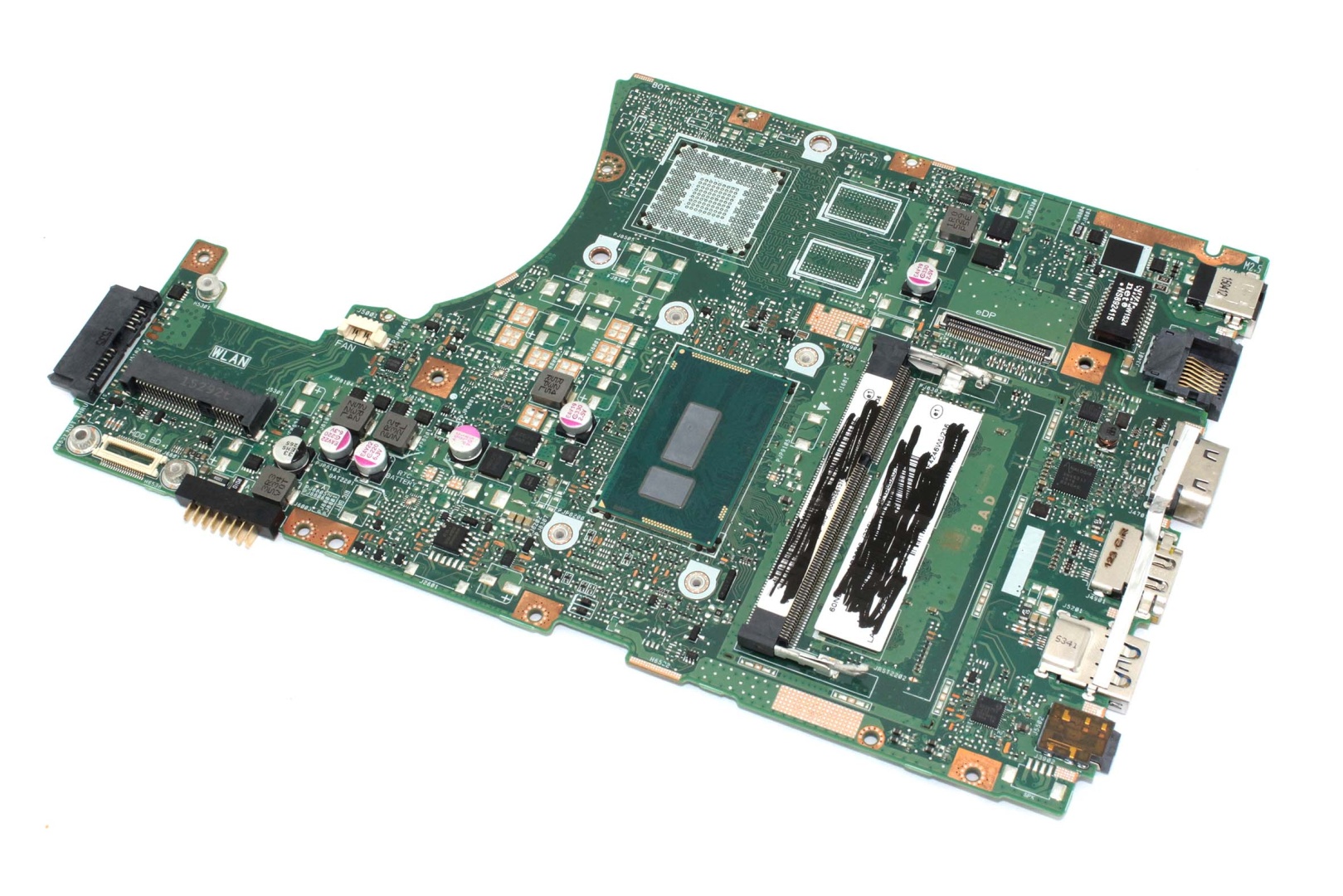 Материнская плата для Asus X455 4G/I3-5010U донор компонентов