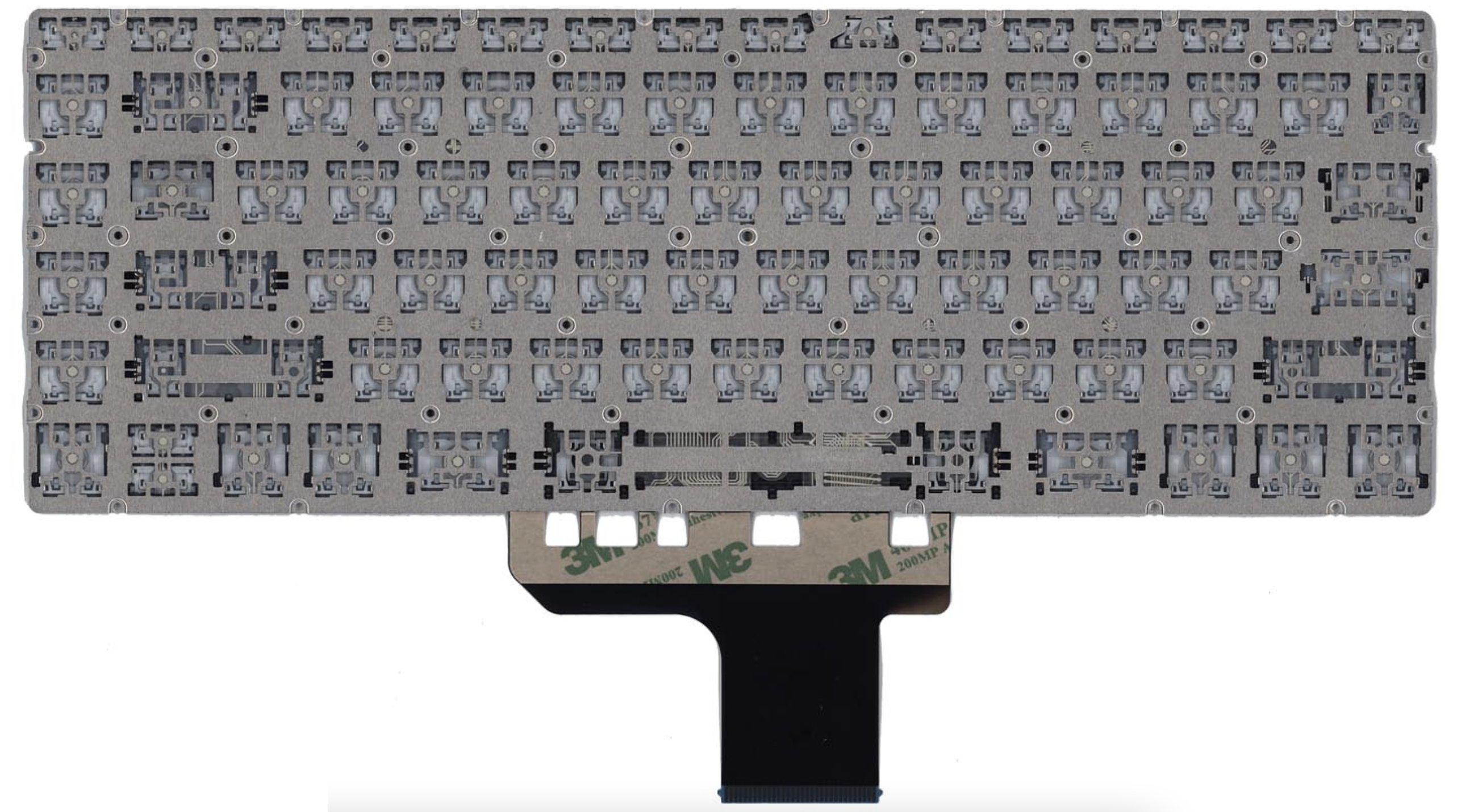 Клавиатура HP Pavilion 13-an0084ur серебристая, OEM