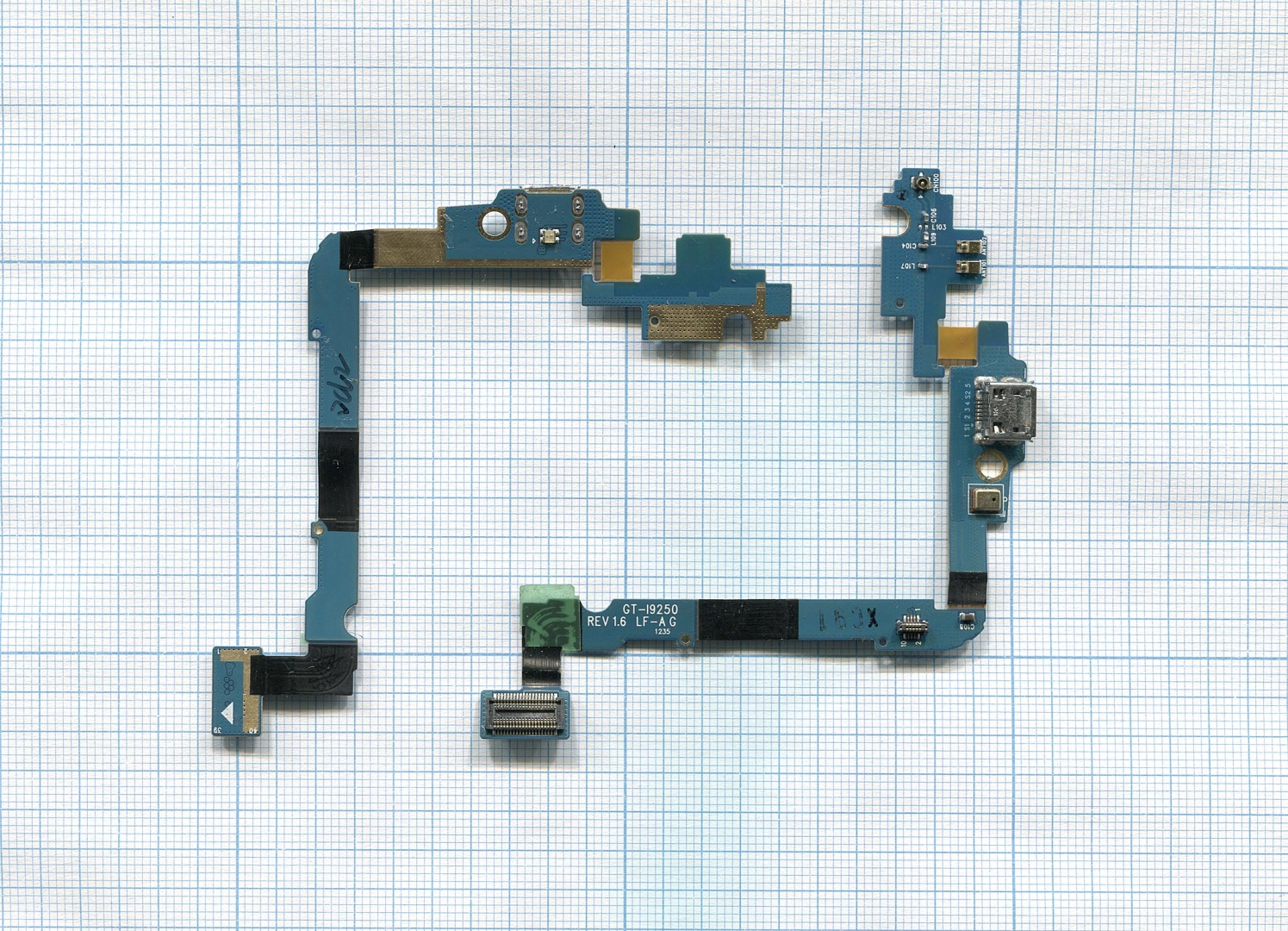 Шлейф разъема питания для Samsung Galaxy Nexus GT-I9250