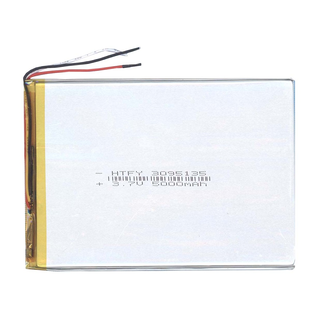 Аккумулятор Li-Pol (батарея) 3*90*135мм 3pin 3.7V/5000mAh