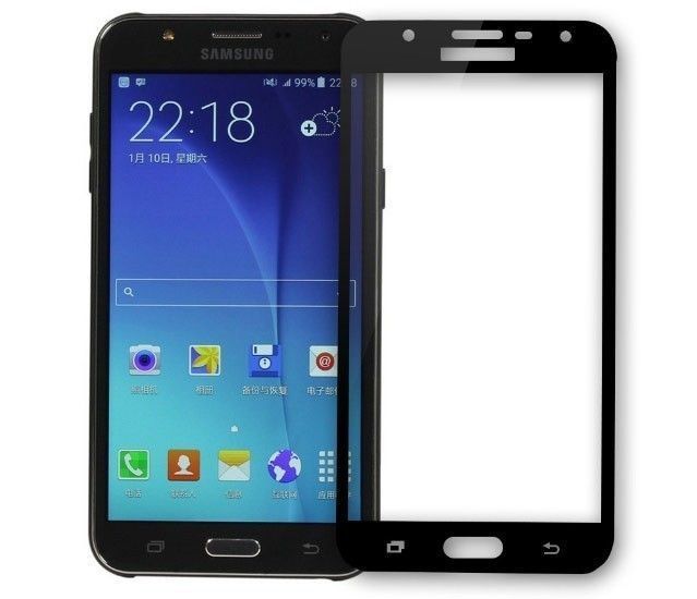 Защитное стекло 3D во весь экран Samsung Galaxy J5 Prime/SM-G570F