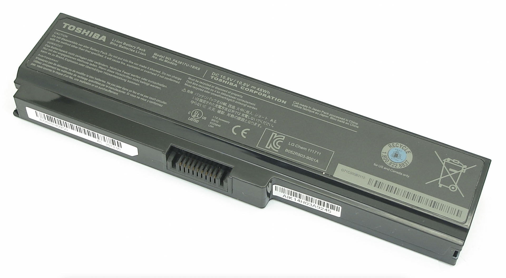 Аккумулятор Toshiba Portege M800 10.8V, 4400mAh, Original