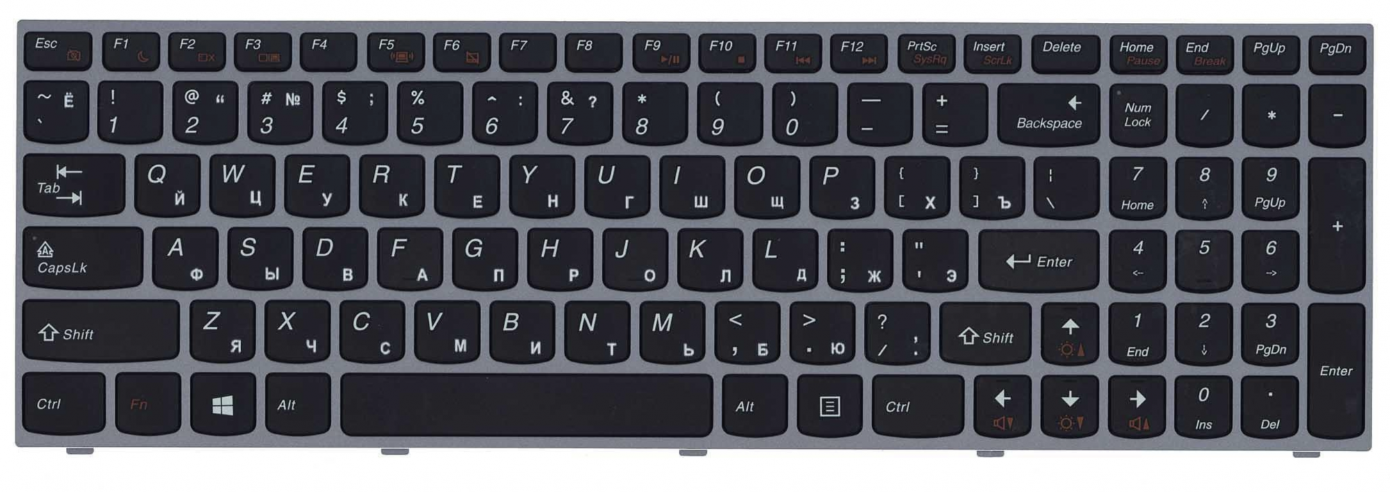 Клавиатура Lenovo IdeaPad M5400AT OEM