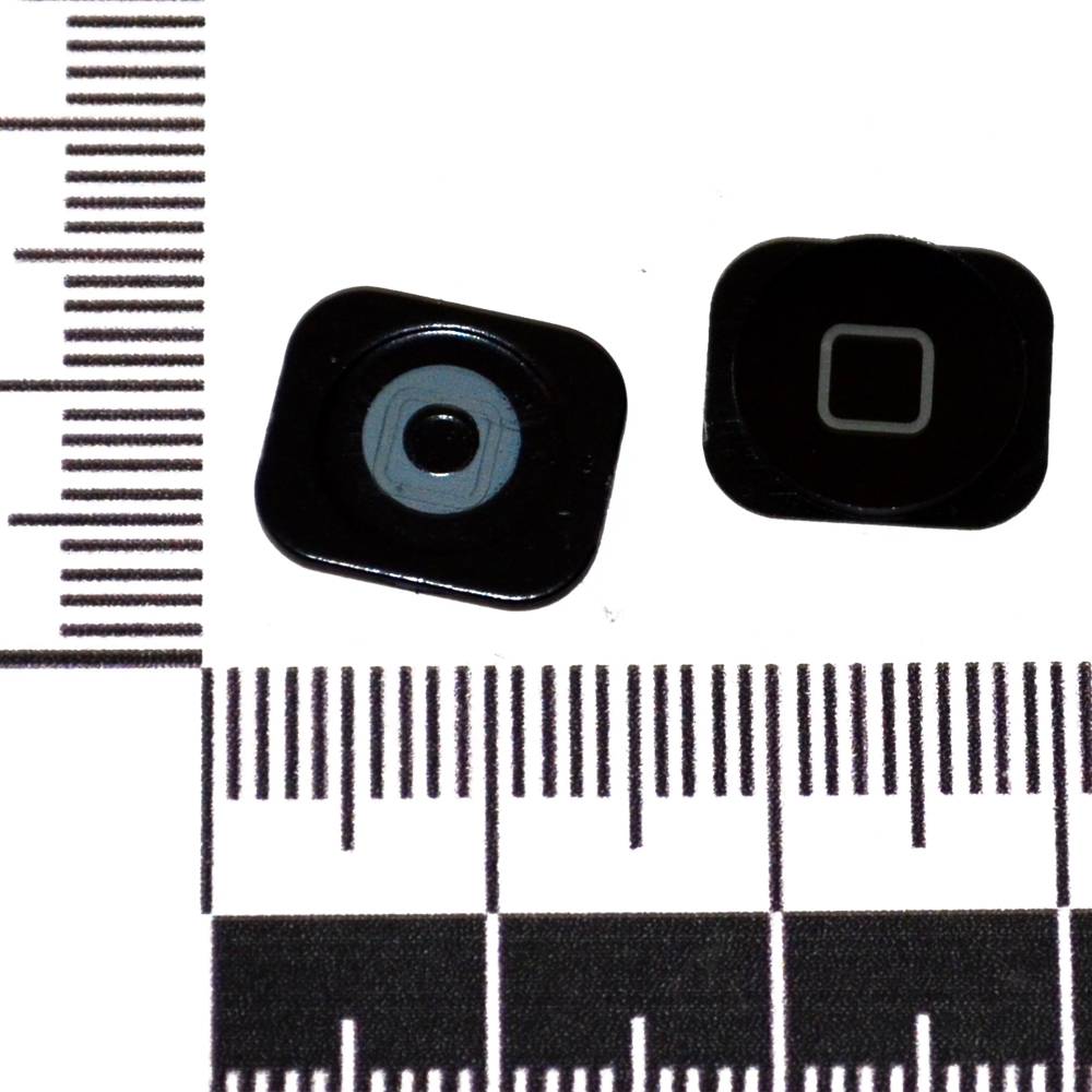 Толкатель кнопки HOME iPhone 5C черный